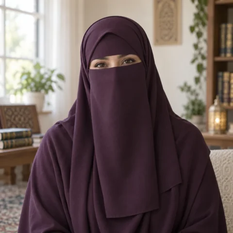 Portrait of Sana Fatima, Quran teacher